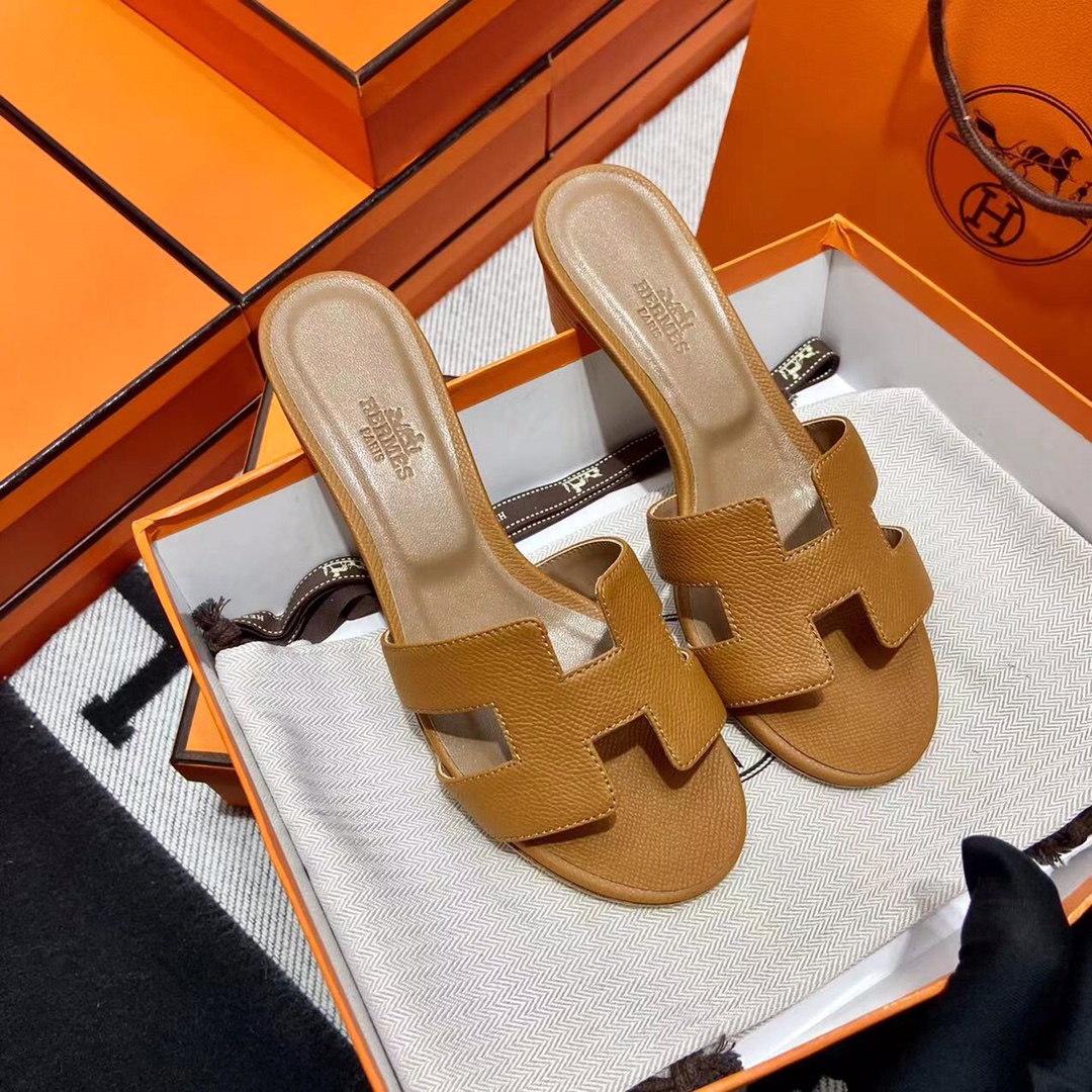 에르메스 올수공 오아시스 슬리퍼 샌들 앱송 53